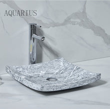 Загрузить изображение в средство просмотра галереи, natural stone marble sanitary ware white sinks