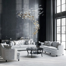 Load image into Gallery viewer, Chandelier for hotel Pendant Light Led Copper Luminous Acrylic Lamp Decorative Modern Style "Price depends on the size you need"