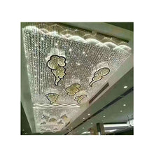 Загрузить изображение в средство просмотра галереи, Customized hotel shaped crystal model room sales department large banquet hall creative lamps "Price depends on the size you need"