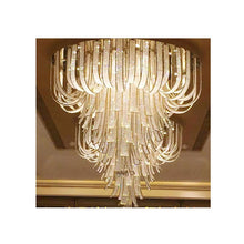 Загрузить изображение в средство просмотра галереи, Customized hotel shaped crystal model room sales department large banquet hall creative lamps "Price depends on the size you need"