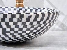 Загрузить изображение в средство просмотра галереи, Mosaic Stone Bathroom Basin Top Mounted
