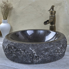 Загрузить изображение в средство просмотра галереи, Smooth Natural Stone Wash Basin Bathroom  Sinks