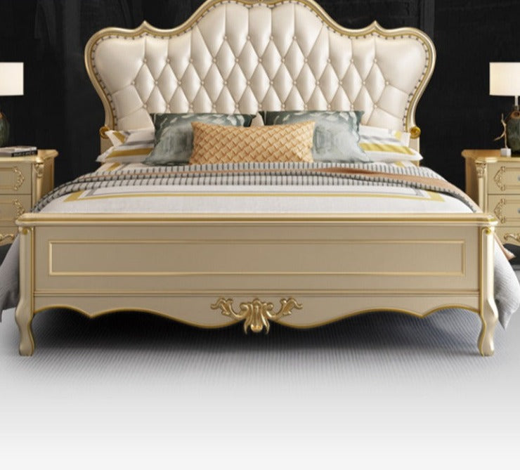 luxury wooden bed frame bedroom sets furniture master bedroom