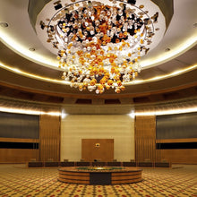 Load image into Gallery viewer, Round Art Glass Balls Pendant Light Customized