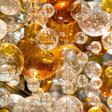 Load image into Gallery viewer, Round Art Glass Balls Pendant Light Customized