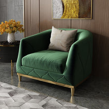 Load image into Gallery viewer, Modern light luxury flannelette sofa living room furniture solid wood interior frame selling sofa