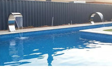 Load image into Gallery viewer, Stainless steel Waterfall Curtain Swimming Pool Shower