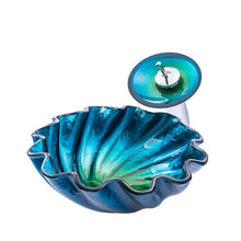 Load image into Gallery viewer, Solid Surface Glass Vessel Modern Fancy Pattern Colourful Vanity Sink Basins Wash Sanitary Bathroom