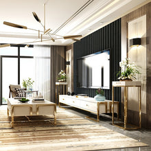 Load image into Gallery viewer, Stainless steel flower frame indoor balcony frame light luxury living room modern minimalist black flower stand