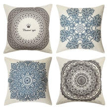 Load image into Gallery viewer, Geometric Cushion Cover Indian Hip Boho Throw Pillow Case Morocco floral outdoor decorations