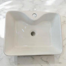 Load image into Gallery viewer, Rectangular Porcelain Modern Design Countertop Bathroom Sink
