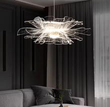Lade das Bild in den Galerie-Viewer, Modern Acrylic Flower Pendant Light – LED Hanging Ceiling
