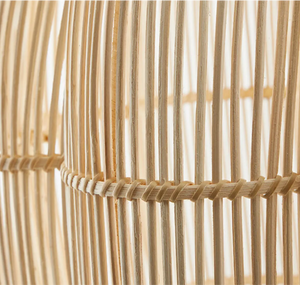 Bohemian Style Rattan Hanging Ceiling Light – Handcrafted Pendant Lamp for Living Room, Bedroom & Home Décor