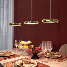 Load image into Gallery viewer, Italian Scandinavian 3-Head Pendant Light – Modern Creative Hanging Lamp for Dining Room, Kitchen &amp; Bar
