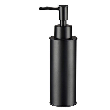 Distributeur de savon liquide antirouille avec pompe, idéal pour la cuisine, la salle de bain et le plan de travail.