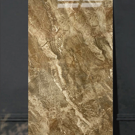 120x60 Luxury Brown Marble Tiles – Modern Large Format Wall & Floor Tiles for Elegant Interiors