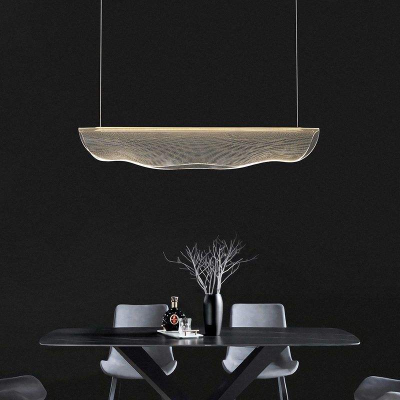 Nordic Italian LED Pendant Lamp – Modern Dimmable Acrylic Chandelier for Dining Room & Living Space