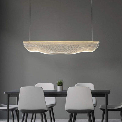 Nordisch-italienische LED-Pendelleuchte – Moderner, dimmbarer Acryl-Kronleuchter für Ess- und Wohnbereich