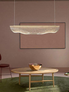 Nordic Italian LED Pendant Lamp – Modern Dimmable Acrylic Chandelier for Dining Room & Living Space