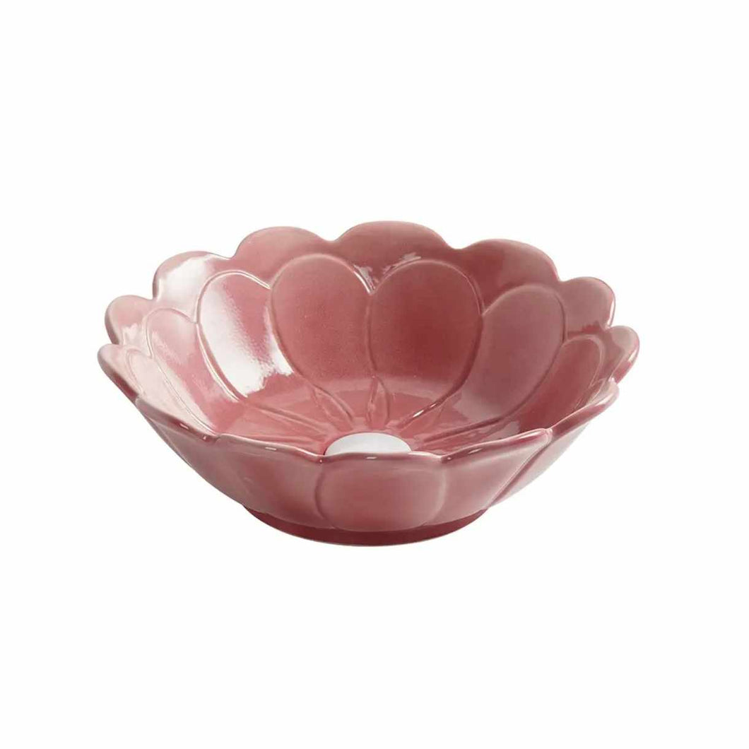 Pink Flower-Shaped Basin – Artistic Countertop Bathroom Wash Sink
