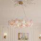 Natural Floral Art Chandelier – Elegant Flower-Inspired Decorative Lighting for Living Room & Home Interiors