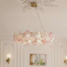 Load image into Gallery viewer, Natural Floral Art Chandelier – Elegant Flower-Inspired Decorative Lighting for Living Room &amp; Home Interiors
