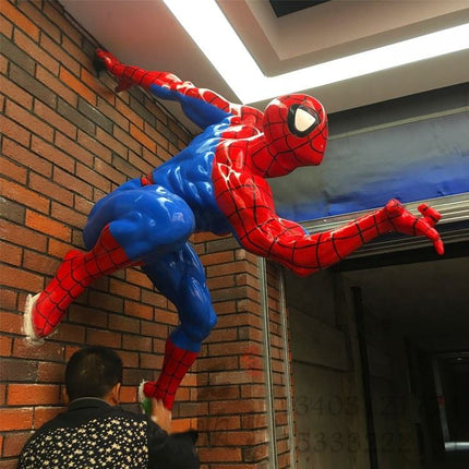Life-Size Spider-Man Statue – High-Quality Resin Movie Character Sculpture