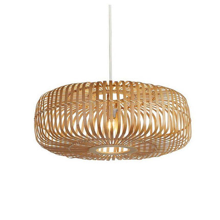 Natural Handmade Bamboo Pendant Light – Eco-Friendly Hanging Ceiling Light