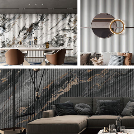 Modern Marble Grain WPC Wall Panels – Indoor Decorative Building Material