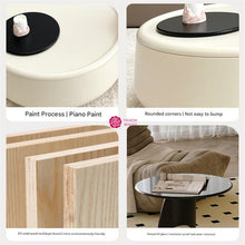 Load image into Gallery viewer, Modern French Cream Coffee Table – High-End Minimalist Designer Tea Table for Living Room &amp; Small Apartment
