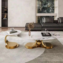 Load image into Gallery viewer, Oval Household Luxury Coffee Table for the Living Room

