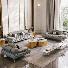 Lade das Bild in den Galerie-Viewer, American Nordic Luxury Living Room Chesterfield  Sofa Set 1,2,3 seater
