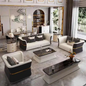 Italian Luxury Living Room Sofa Set 1,1,2,3 Seater Including Coffee table and TV Rack