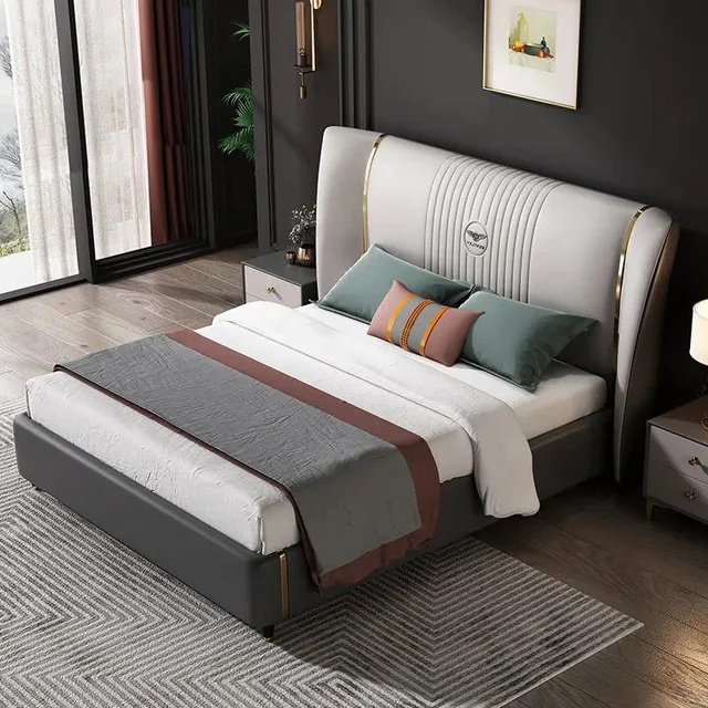 Luxury Italian Bedframe for Bedroom Available in King and Queen Size