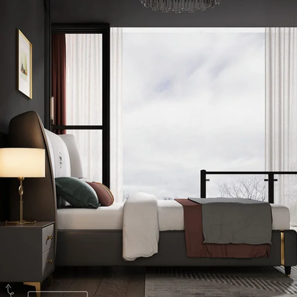 Luxury Italian Bedframe for Bedroom Available in King and Queen Size