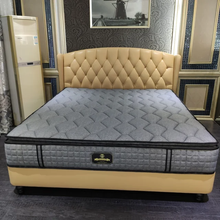 Charger l&#39;image dans la galerie, Luxury Orthopedic Memory Foam Spring Mattress Made in France Bamboo Charcoal Extravagant and Comfortable
