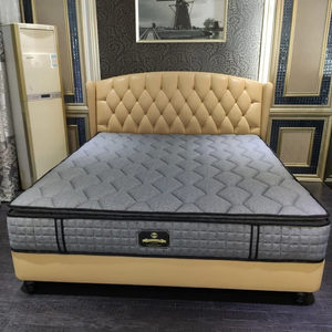 Luxury Orthopedic Memory Foam Spring Mattress Made in France Bamboo Charcoal Extravagant and Comfortable