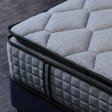 Cargar imagen en el visor de la galería, Luxury Orthopedic Memory Foam Spring Mattress Made in France Bamboo Charcoal Extravagant and Comfortable
