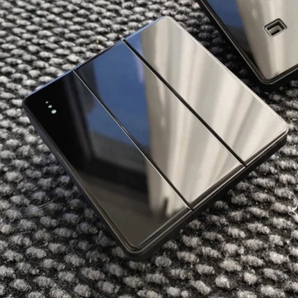 Universal Tempered Glass Switch with Utility Box With Led Lights