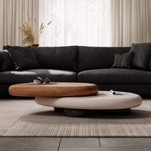 Load image into Gallery viewer, Pebble Coffee Table Small Apartment Italian Minimalist Living Room Home Designer Shaped Modern Simple Rotating Coffee Table
