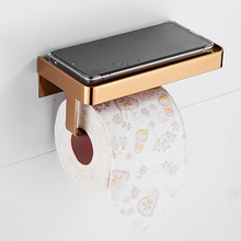 Load image into Gallery viewer, Stainless Steel Rose Gold Electroplated Wall Mounted Bathroom Accessories Set
