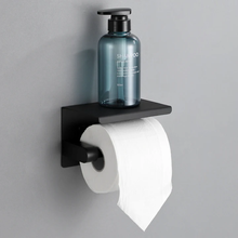 Cargar imagen en el visor de la galería, Tissue Holder Black Stainless Steel 304 Bathroom Accessories
