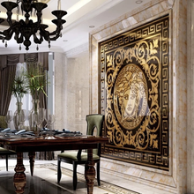 Load image into Gallery viewer, Medusa Porcelain Glass cut Tiles Floor and Wall Tile Mosaic Italian Design
