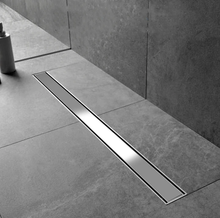 Lade das Bild in den Galerie-Viewer, Luxurious Tile Insert Long Floor Drainer - Linear Drain 304 Stainless Steel
