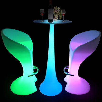 Bar Chair Led Light Outdoor Rechargeable 7 color Changing Lights
