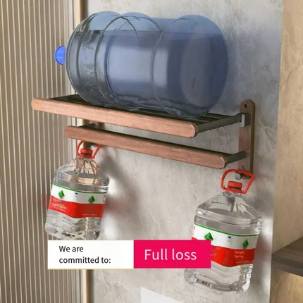 Importiertes Walnussholz-Set, wasserdichte Badezimmeraccessoires, Handtuchhalter, Taschentuchhalter, Aluminium-Badezimmerbeschläge