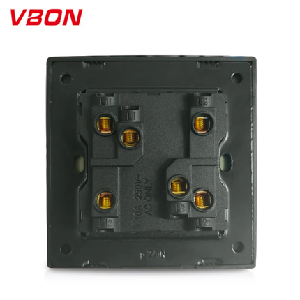 Gold Switch 1gang 1way/2way Gold Edition with Utility Box Included