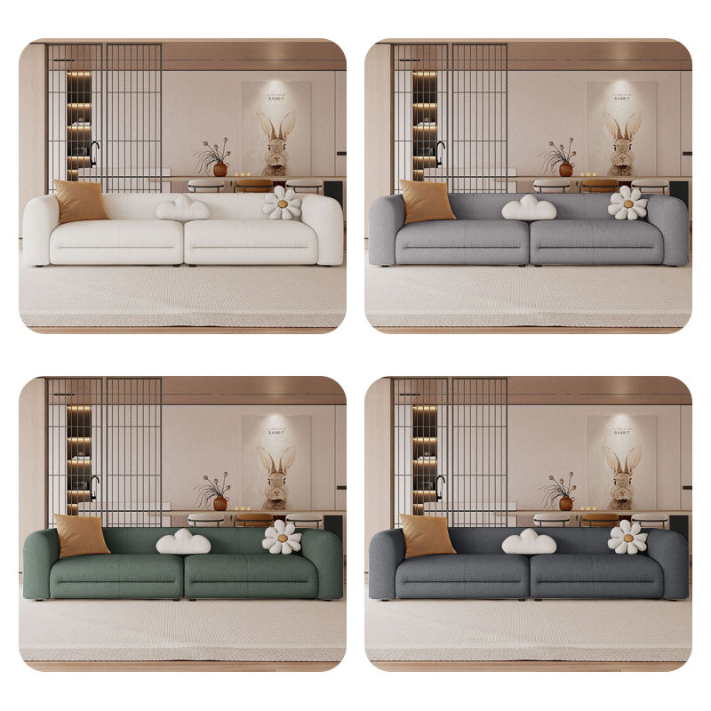 Modern Velvet Living Room Sofa – Skin-Friendly Upholstery with Foam Padding in Single, Double & Triple Seat Options