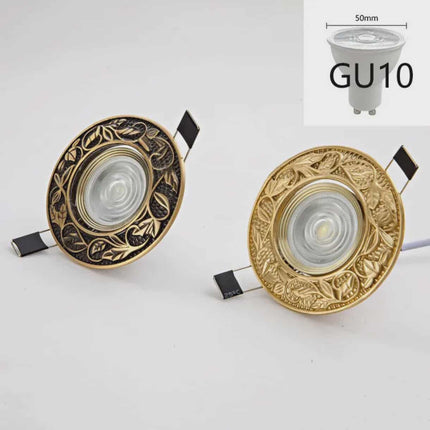 Plafonnier moderne en forme de feuille ronde – Luminaire encastré LED artistique pour salon, chambre et intérieurs inspirés par la nature 