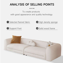 Load image into Gallery viewer, Modern Velvet Living Room Sofa – Skin-Friendly Upholstery with Foam Padding in Single, Double &amp; Triple Seat Options
